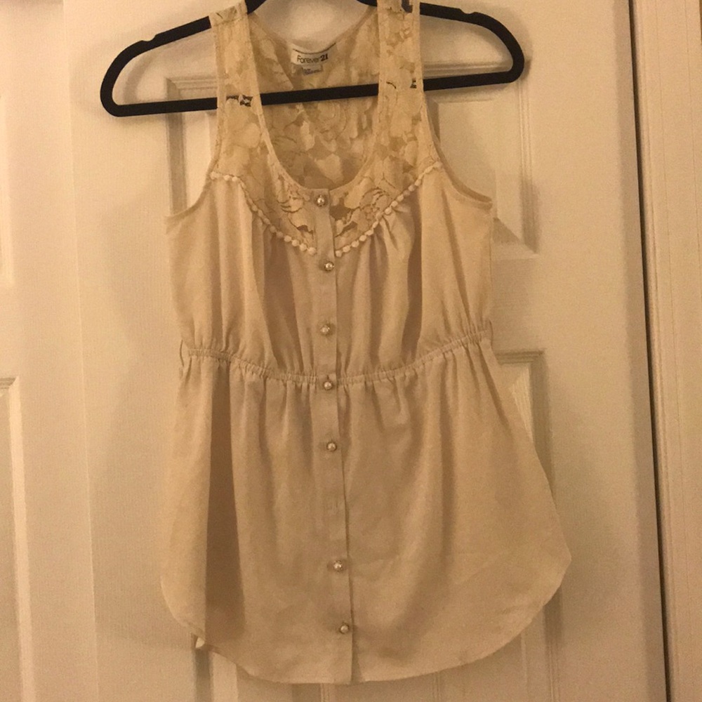 Cream top